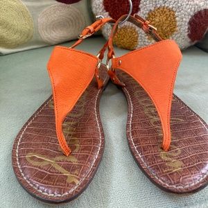 Orange Sandals